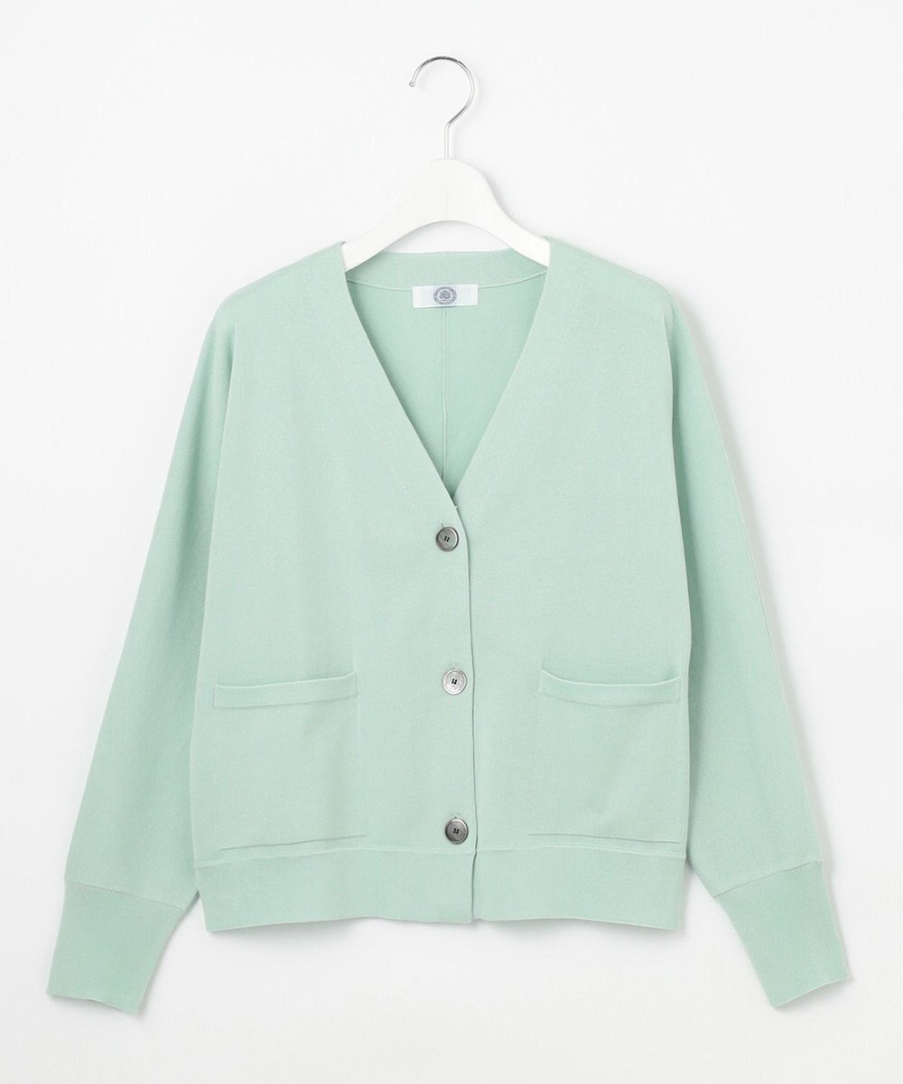 J.PRESS LADIES L 【洗える】Cotton Acetate ドルマンスリーブ カーディガン 