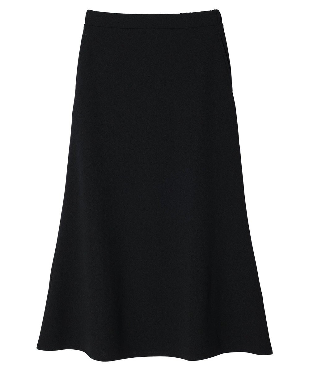 Green Parks カットジョーゼット裾フレアスカート 
