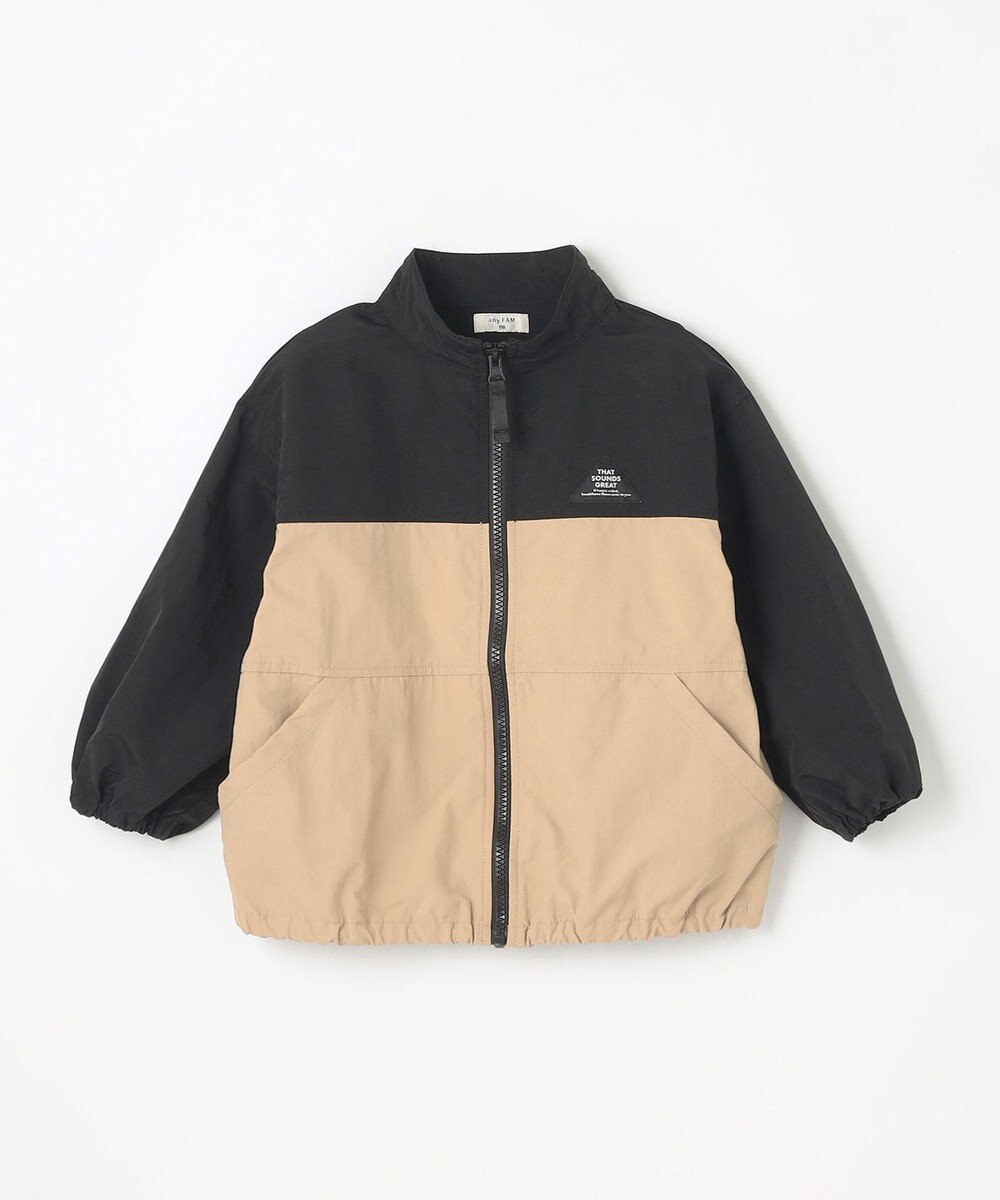 ANY KIDS スタンドカラー ウインドブレーカー 