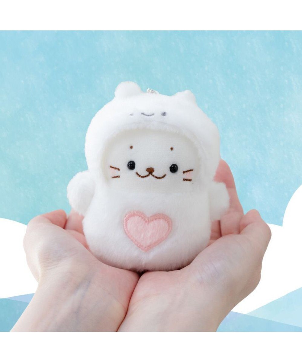 Mother garden しろたん ふわふわ キーホルダー 《クリオネ》 単品 