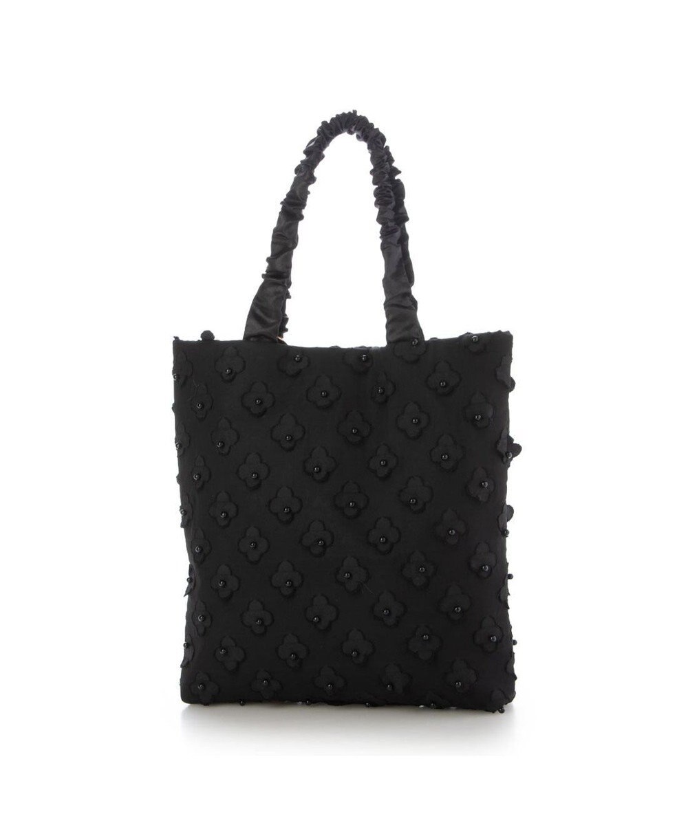 UNBILLION カシュカシュ cachecache / 3Dフラワー刺繍トート 