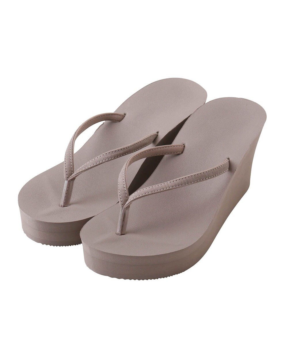 San-ai Resort（三愛水着楽園） シンプル厚底ビーチサンダル【San-ai Resort（サンアイリゾート）】 