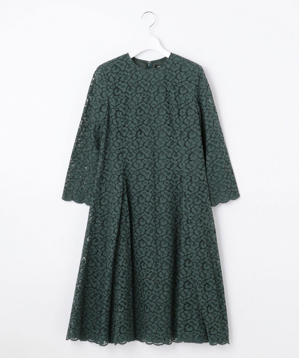 23区 【APPLAUDIR】ニュアンス フラワーレース ドレス 