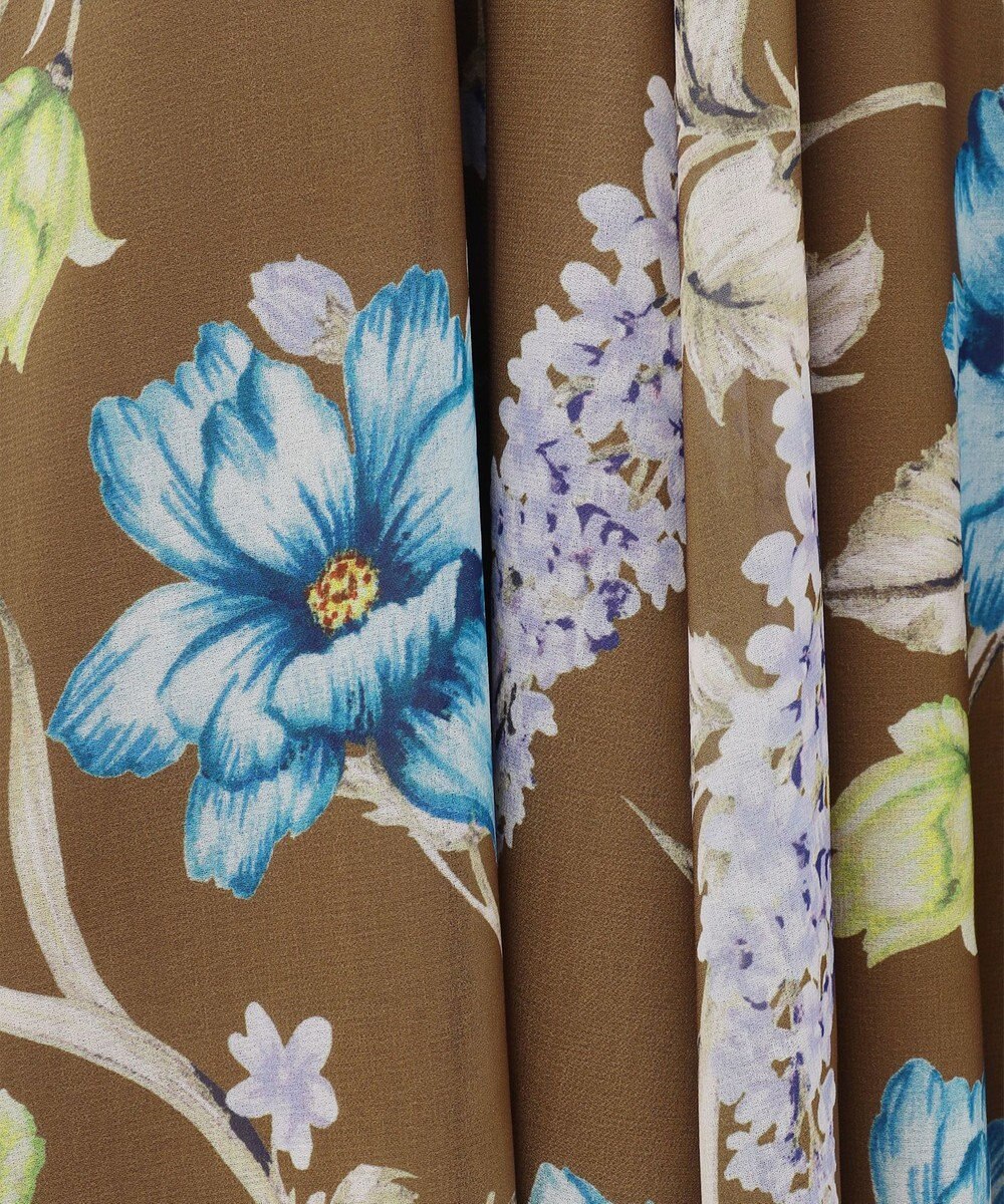 GRACE CONTINENTAL ミモザプリントワンピース 