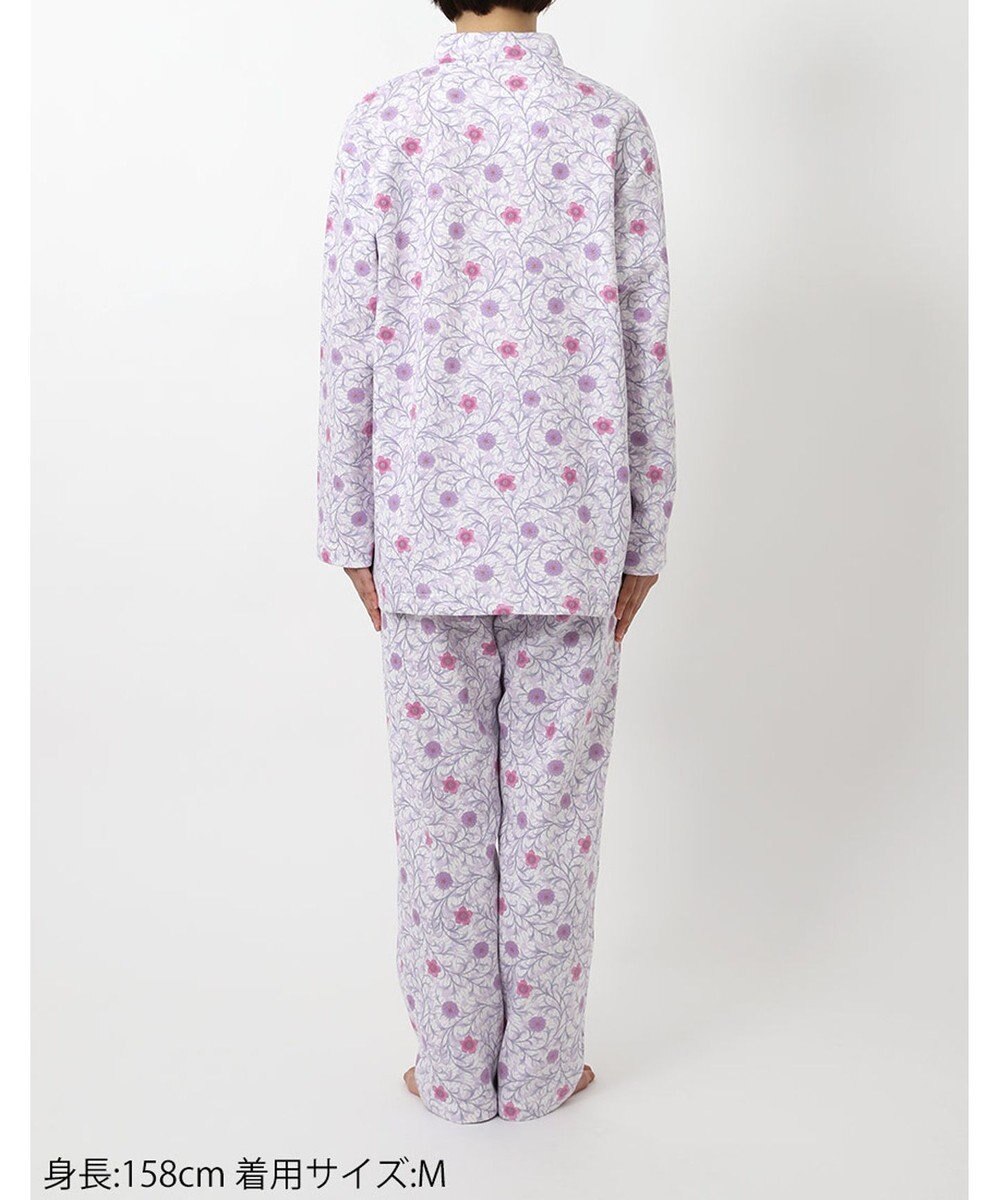 Wing パジャマ 長袖 長ズボン 綿混(本体) あったか レディース EP6013 ウイング／ワコール 