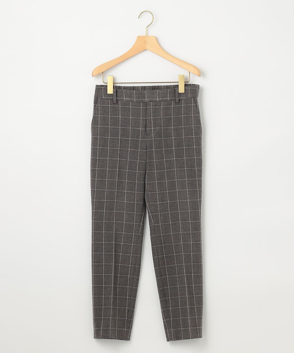 組曲 L 【洗える・WEB限定】2WAYウォームストレッチ テーパードパンツ 