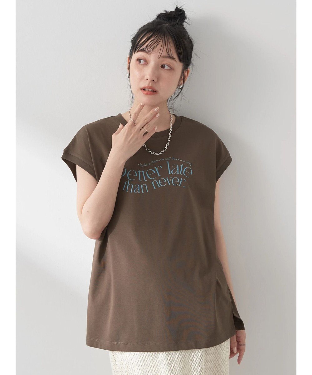 earth music&ecology ｂｅｔｔｅｒ　ｌａｔｅ　フレンチＴ 