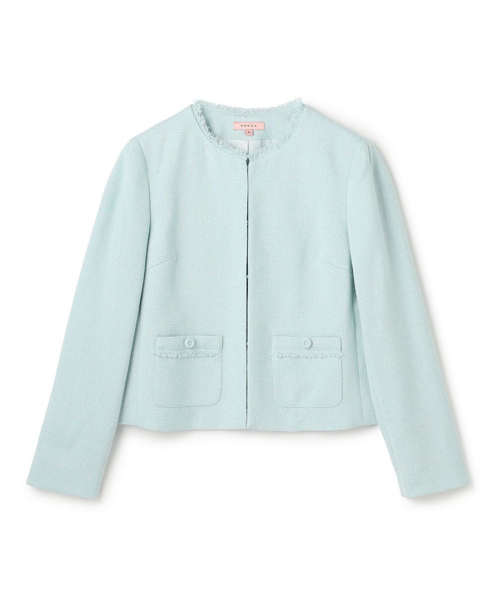 TOCCA FROST MIST TWEED ジャケット 