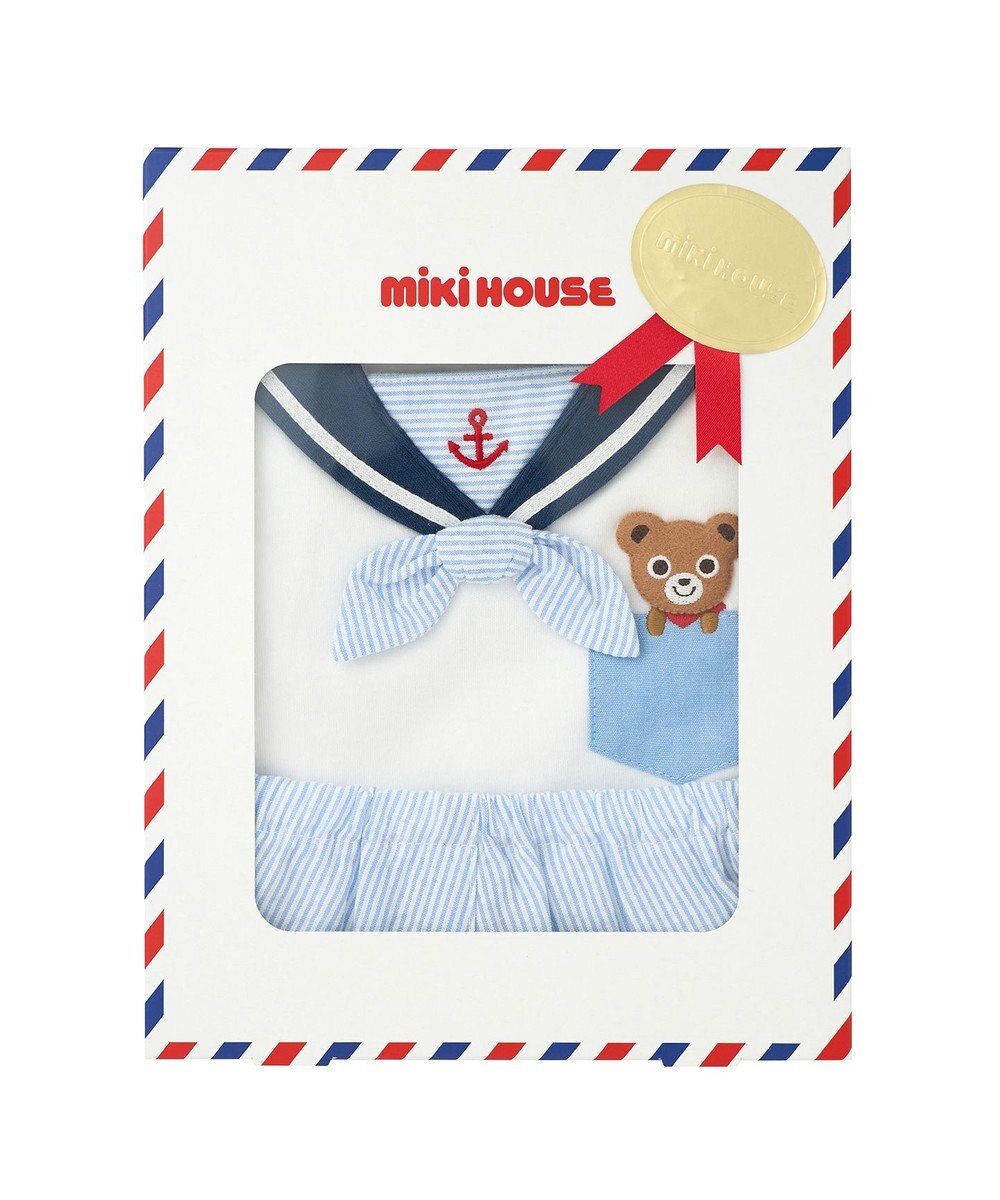 MIKI HOUSE HOT BISCUITS スタイ＆ブルマ ギフトセット【BOX付き】 