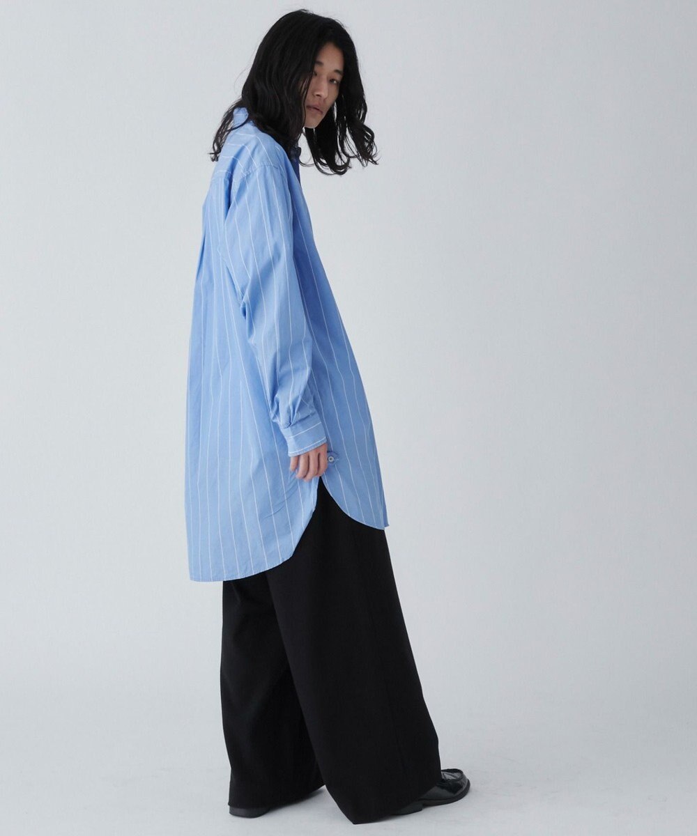 WEGO ストライプロングシャツ 