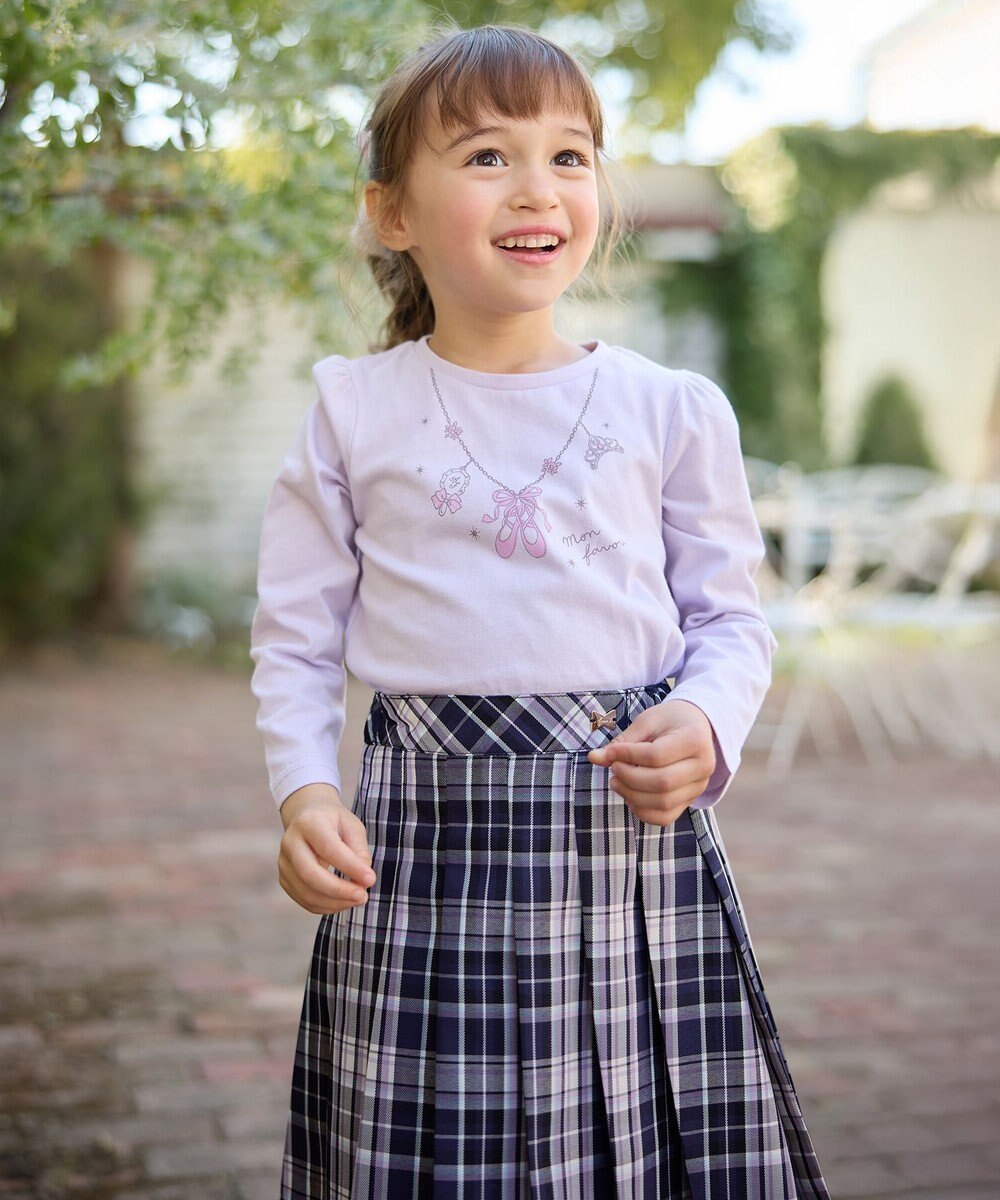 ANY KIDS 【WEB限定】7days プリント 長袖Tシャツ 