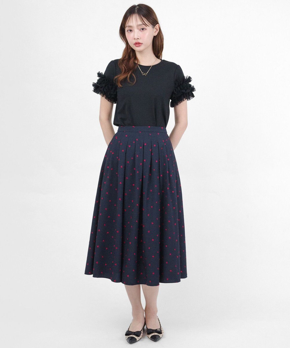 TOCCA 【洗える・接触冷感】IN MY HEART スカート 