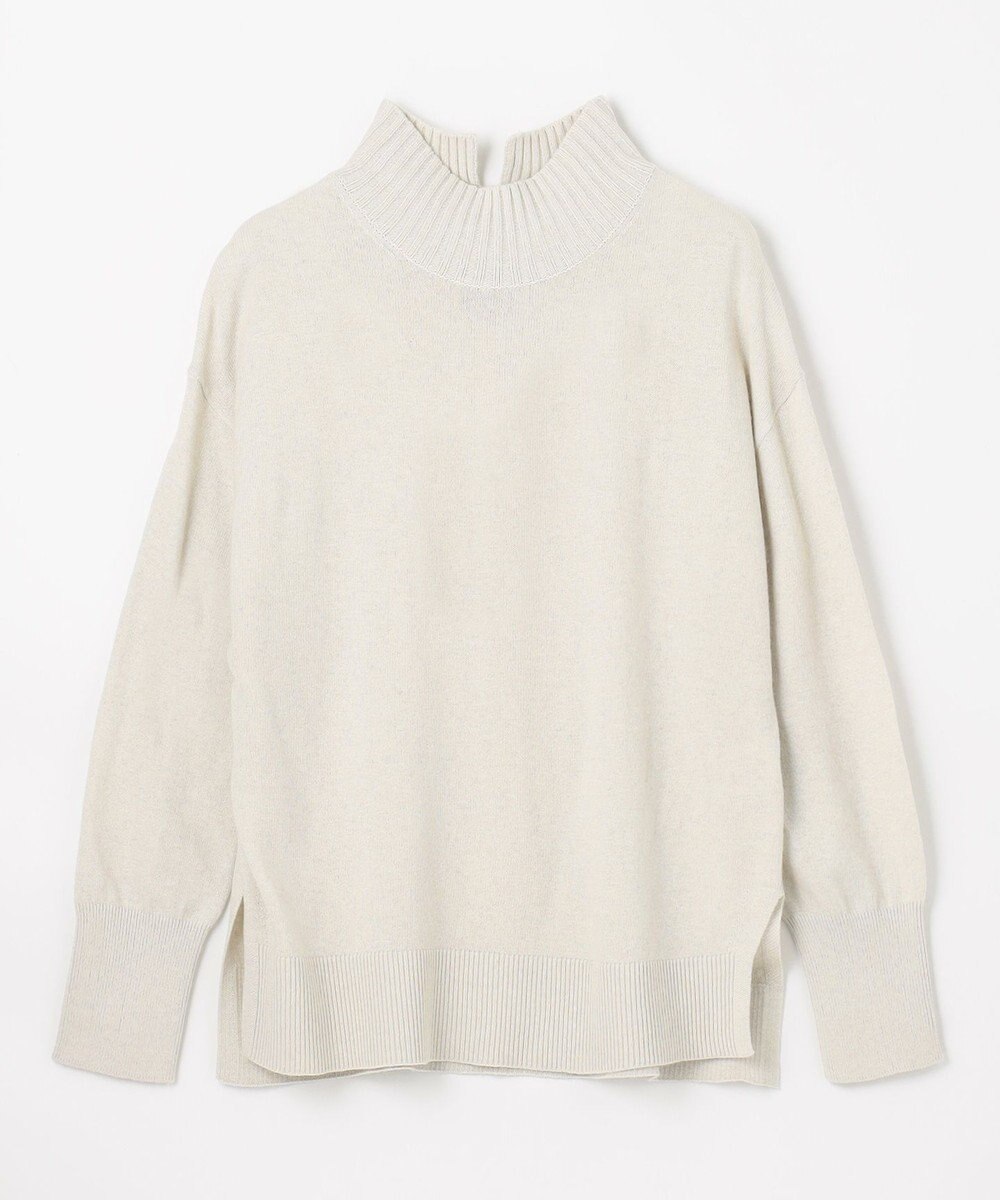 ANY L 【手洗い可】イタリーヤーンウールカシミヤミックスプルオーバー 