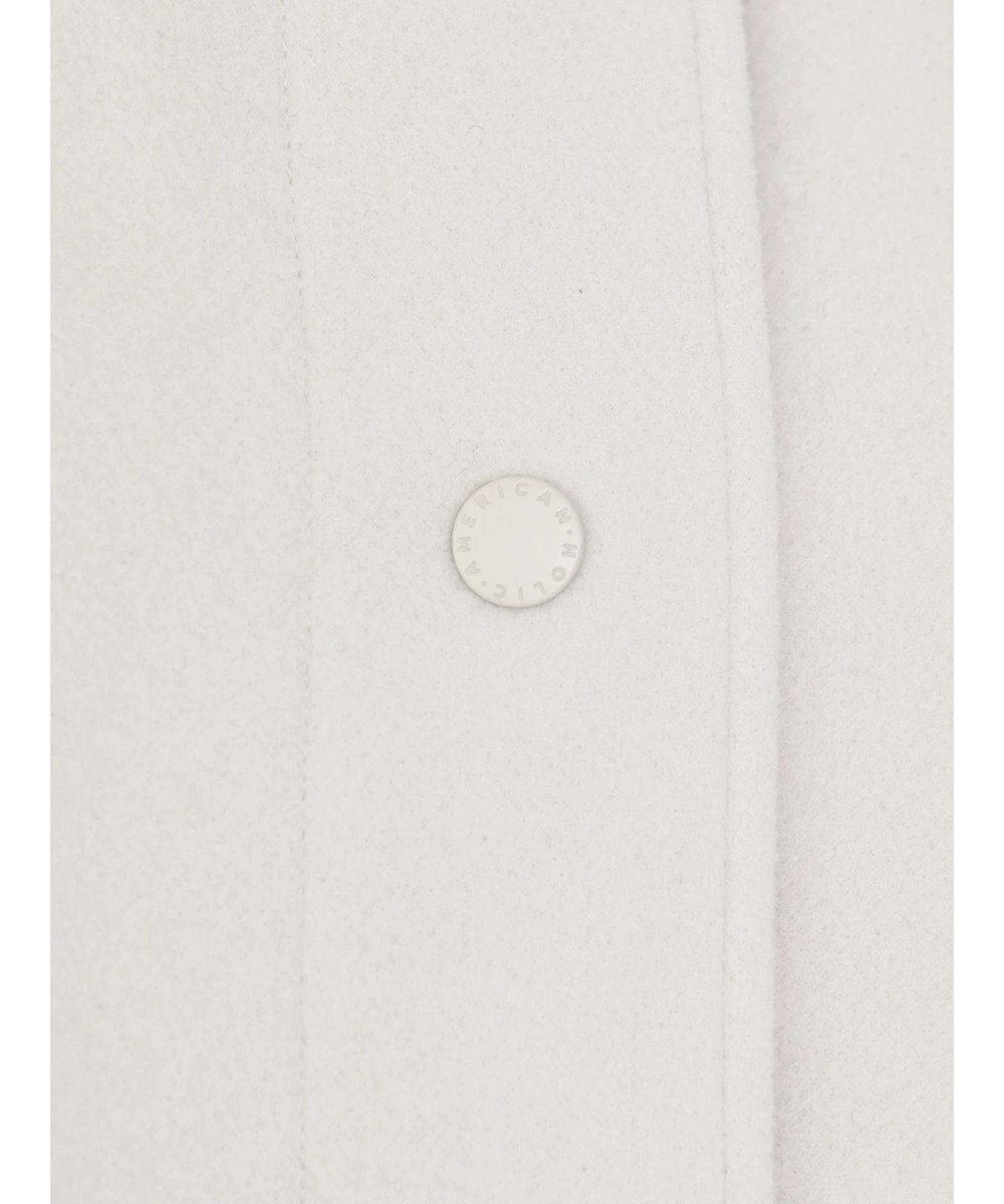 AMERICAN HOLIC 中空ＦＩＢＥＲ２ＷＡＹフード付きコート 