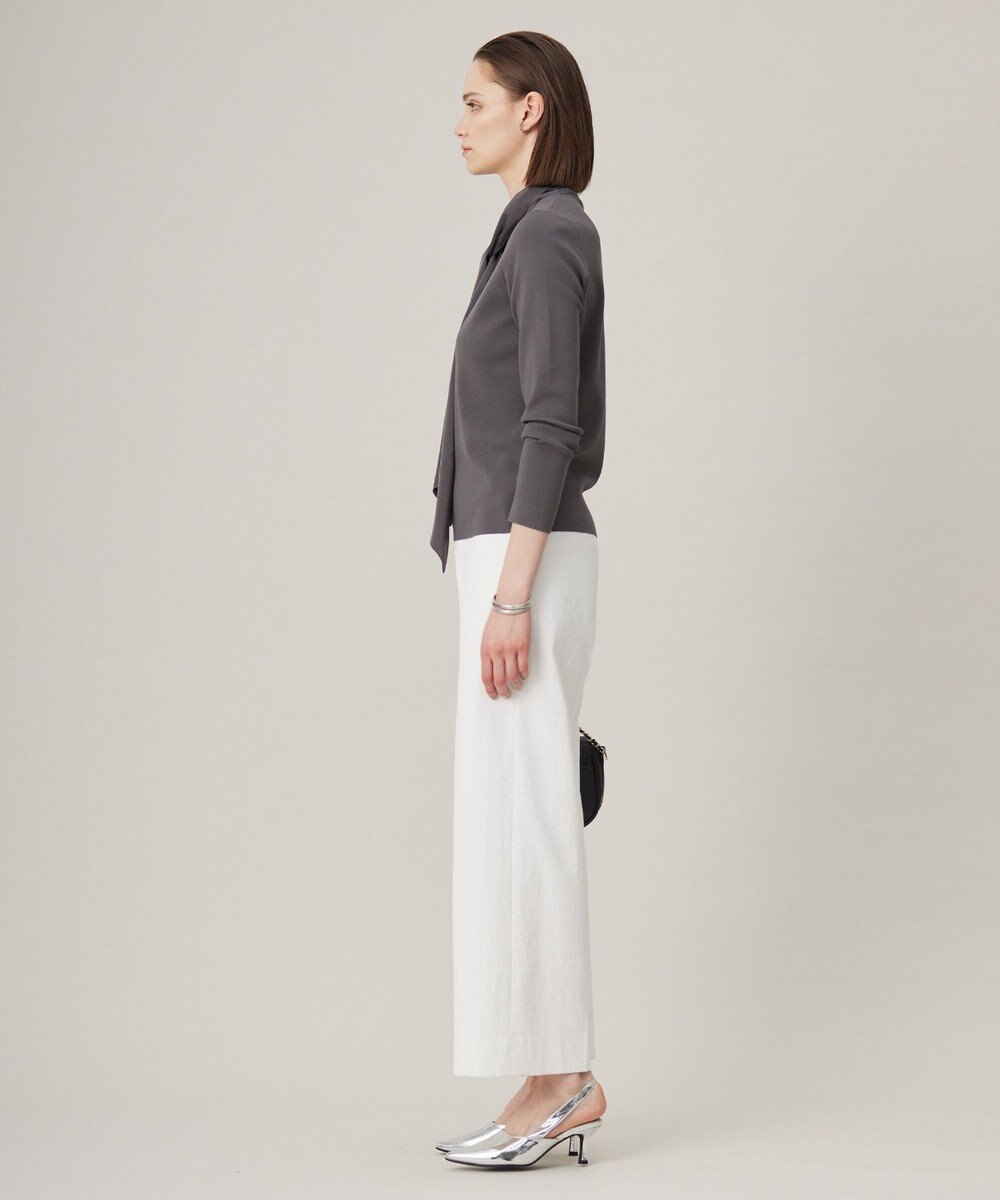 ICB 【洗える】 クロスコンビ ボウタイニット 