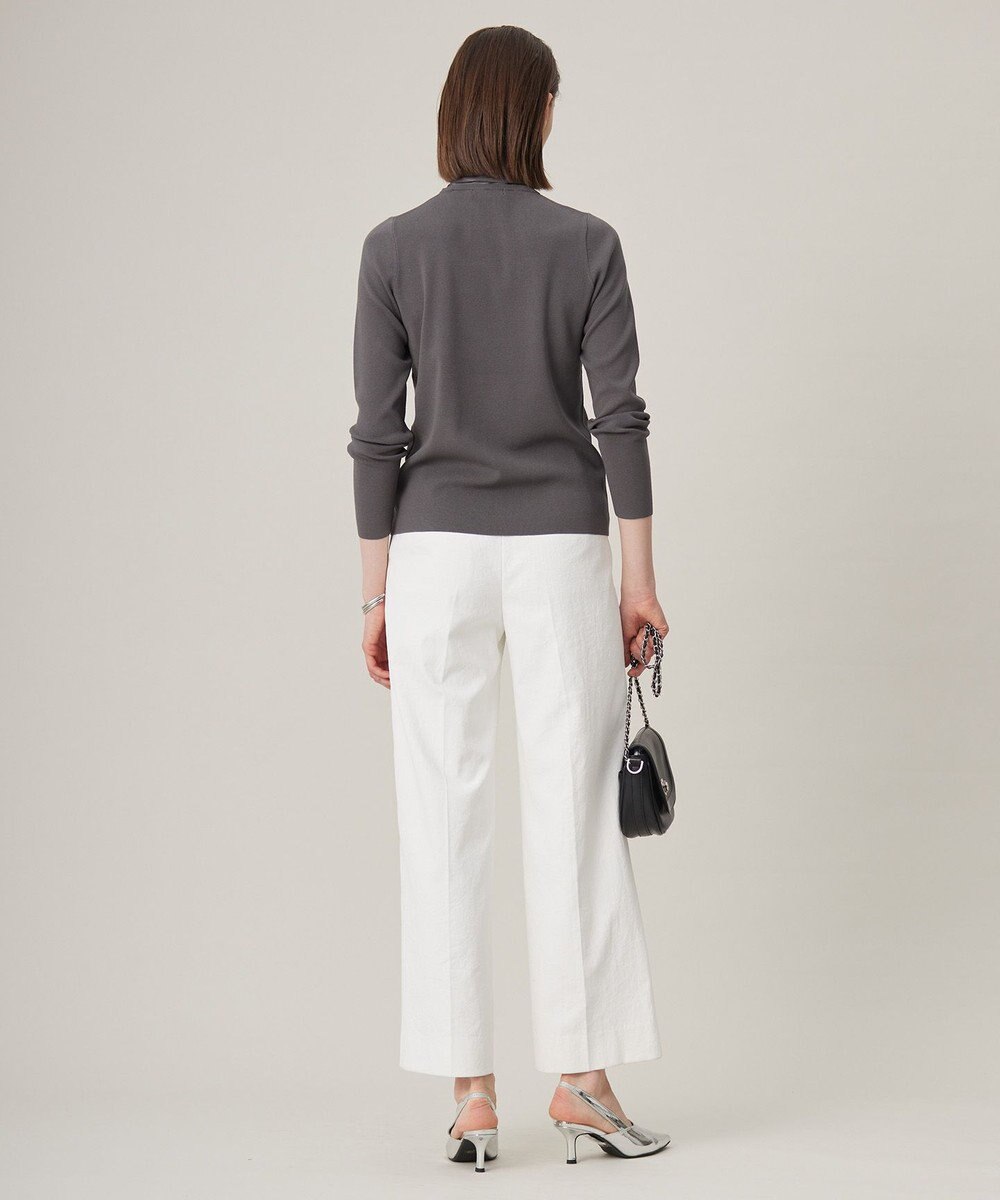 ICB 【洗える】 クロスコンビ ボウタイニット 