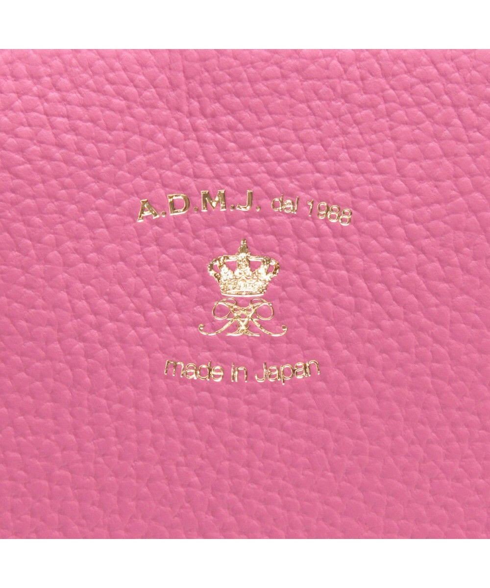 A.D.M.J. 【A4対応】お受験  牛革シュリンクボストンバッグ 