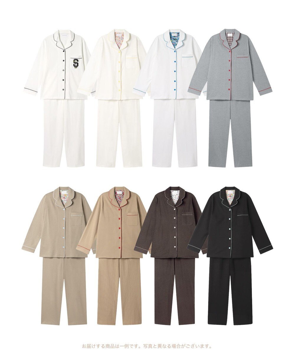 une nana cool 【2026年HAPPY BAG】une nana cool（開襟長袖パジャマ 2枚セット） 