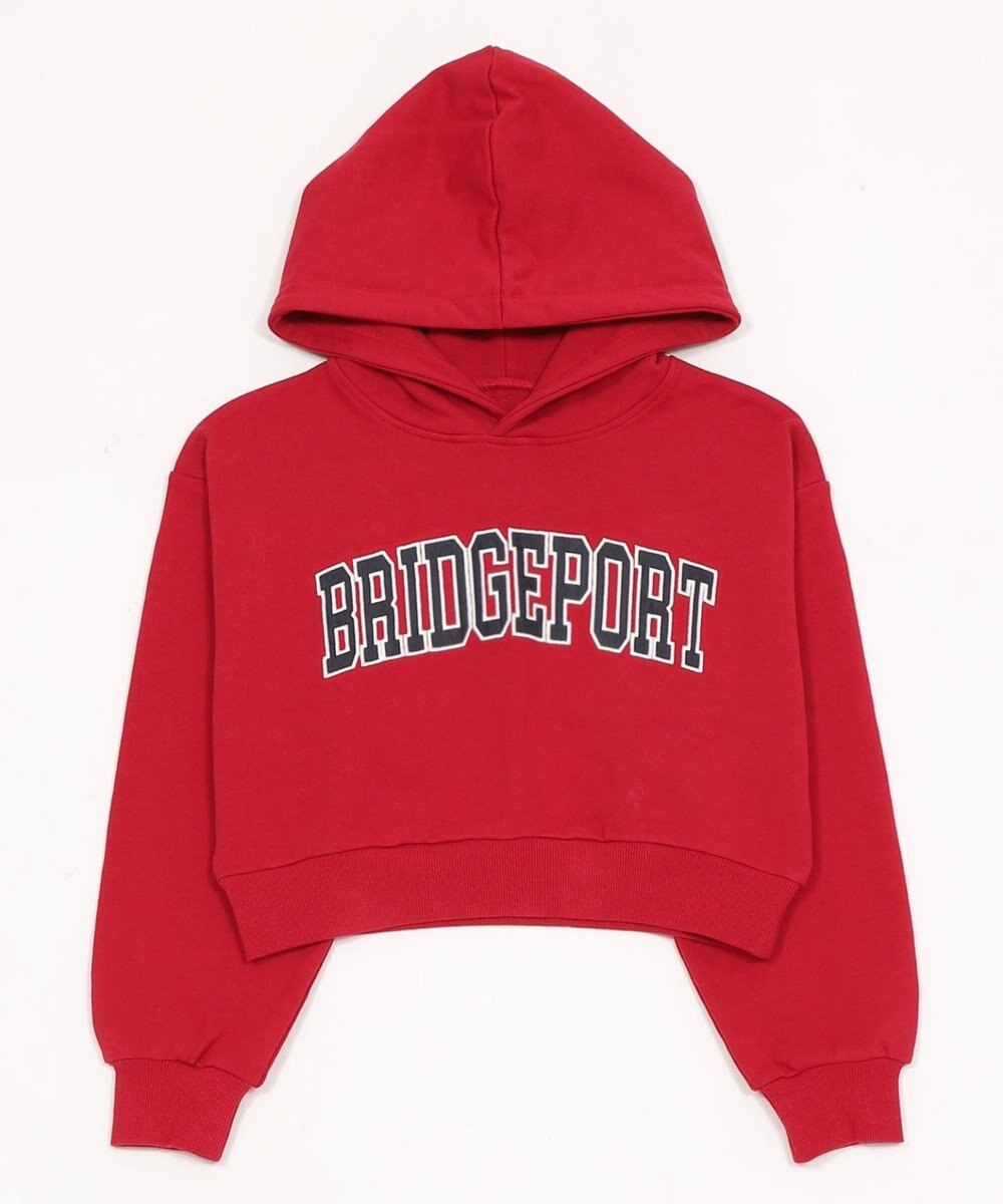 WEGO ロゴショートプルパーカー 