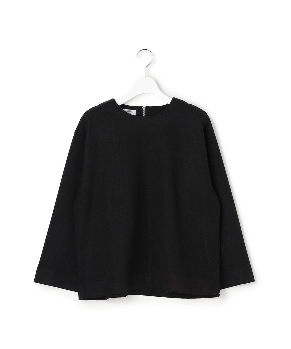 J.PRESS YORK STREET 【WOMEN】ウールライクジャージー プルオーバーシャツ 