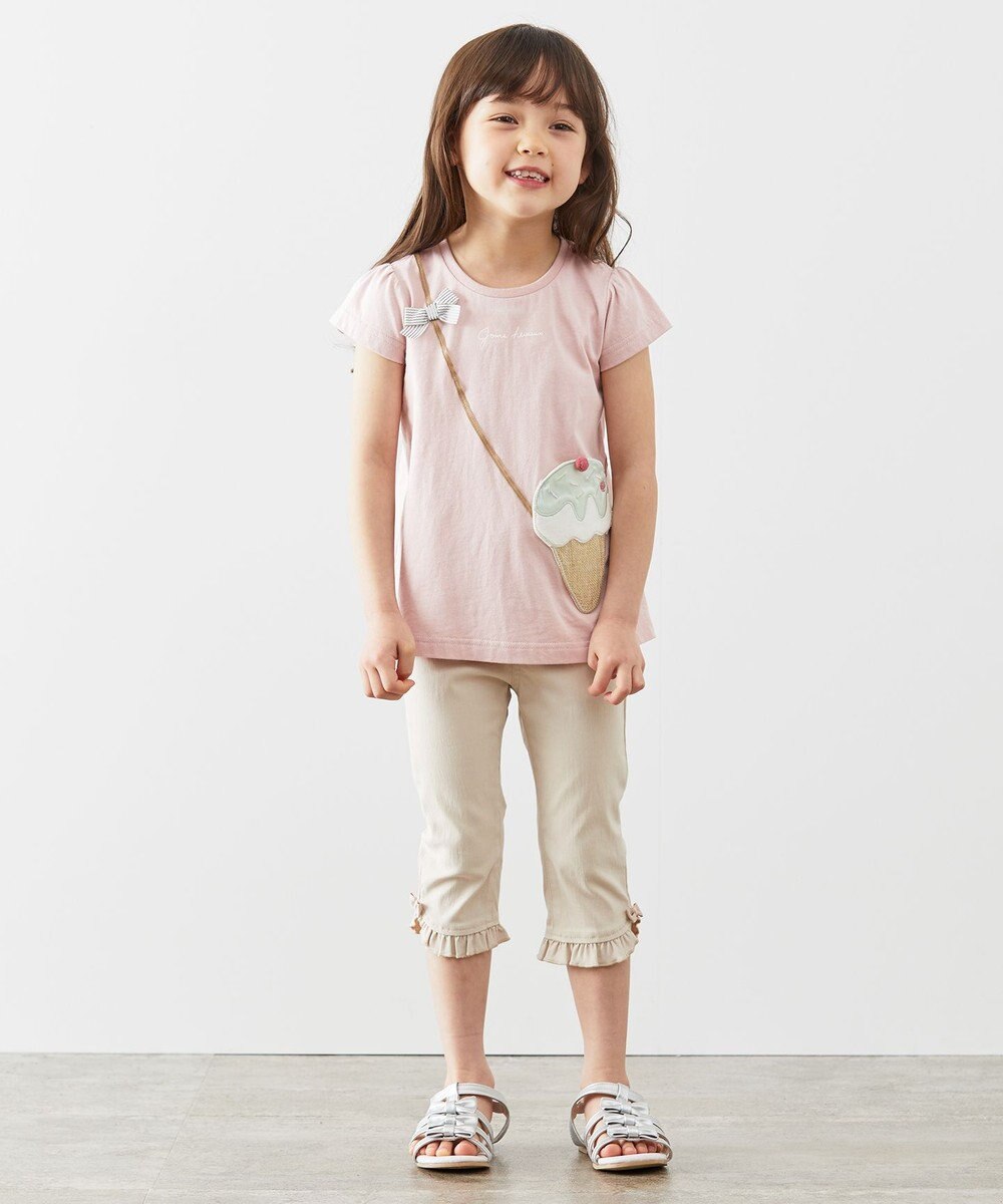 ANY KIDS 接触冷感ポシェットTシャツ 