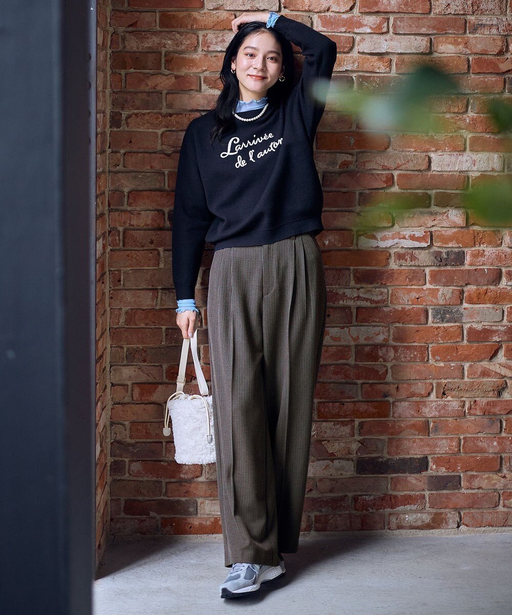 ANY 刺繍ロゴニット 