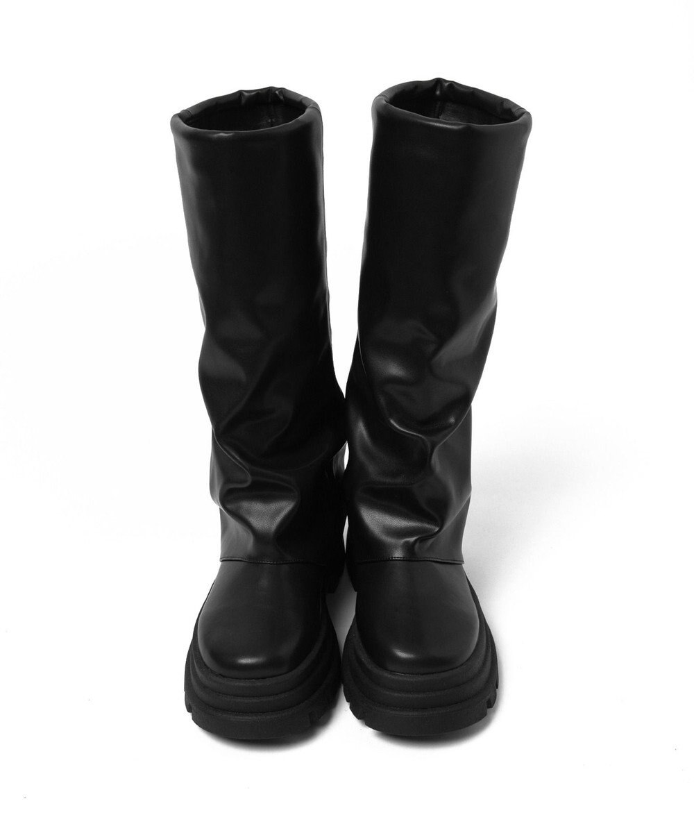 WEGO シャーリングカバーロングブーツ 