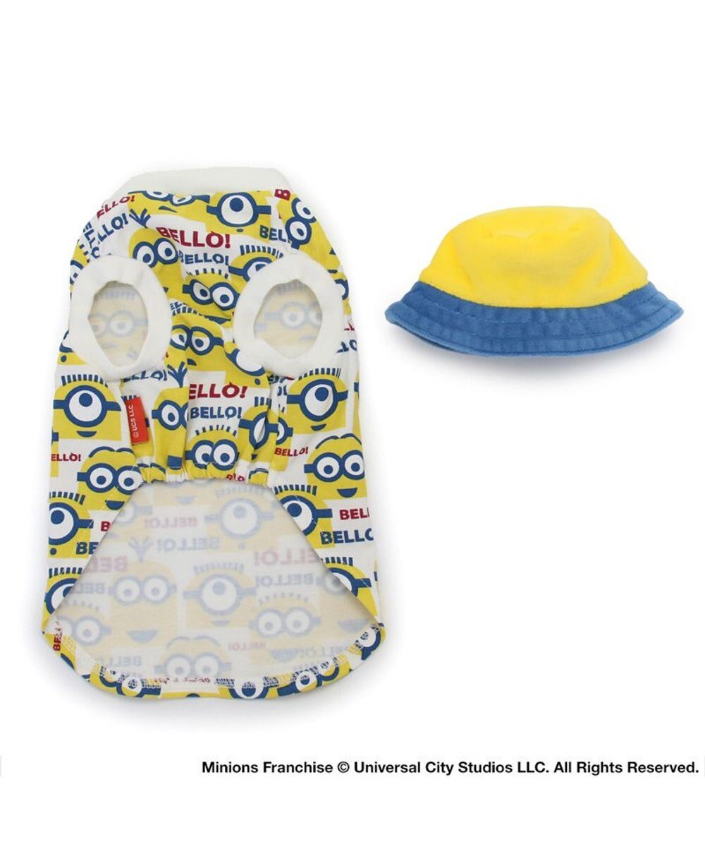 PET PARADISE ミニオン ボブ バケットハット付き Tシャツ 小型犬 