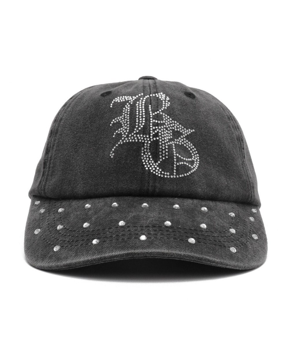 WEGO ロゴラインストーンキャップ 