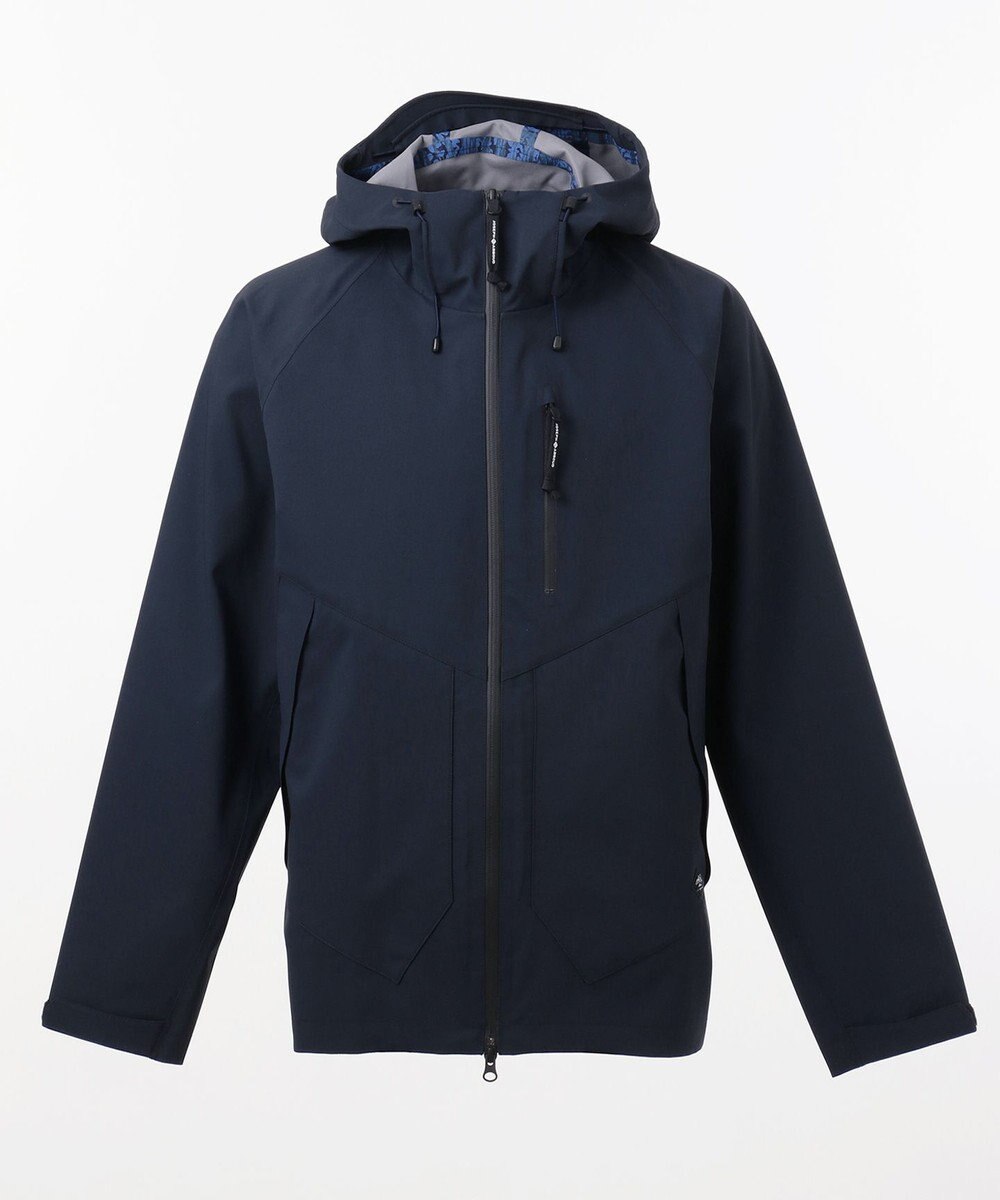 JOSEPH ABBOUD MOUNTAIN スラブシャンブレーストレッチ ブルゾン 