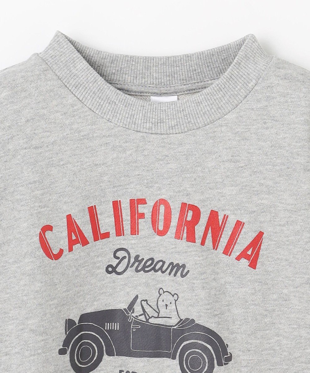 ANY KIDS アニマルプリント 裏毛トレーナー 