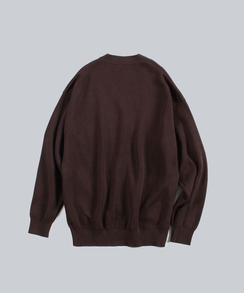 WHITE MAILS 【UNISEX】COTTON PAPER DOUBLE FACE カーディガン 