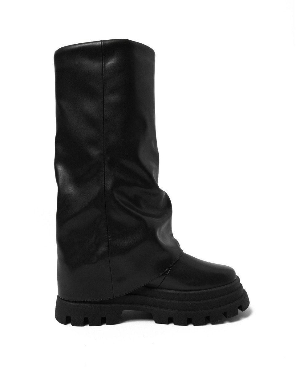 WEGO シャーリングカバーロングブーツ 