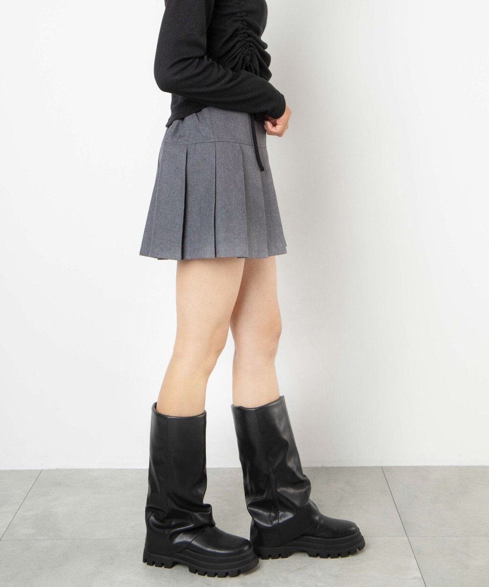 WEGO シャーリングカバーロングブーツ 