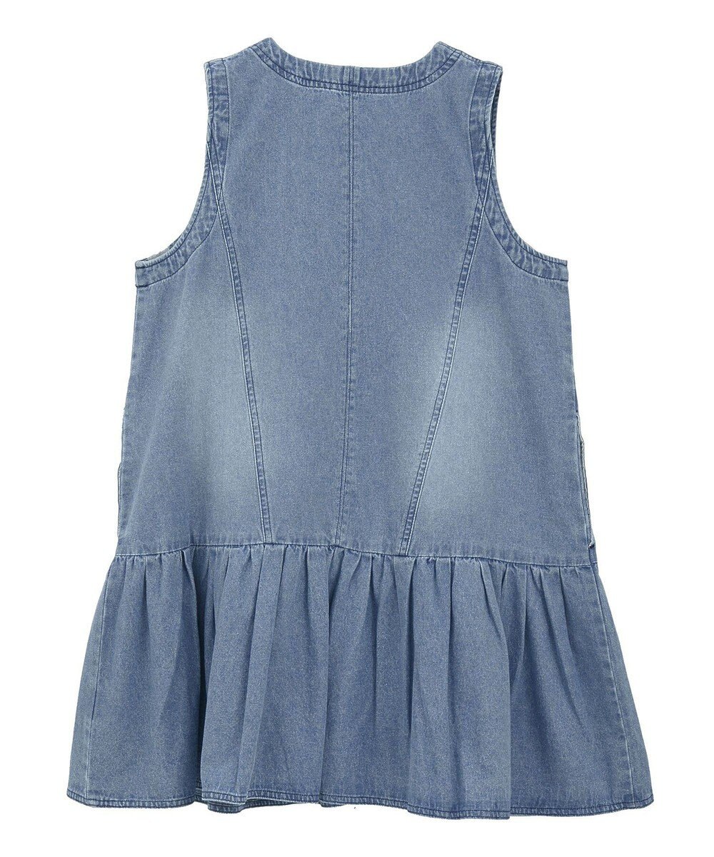 Green Parks ・ＳＵＧＡＲ　ＳＰＯＯＮ　Ｗ－ＺＩＰデニムミニワンピ 