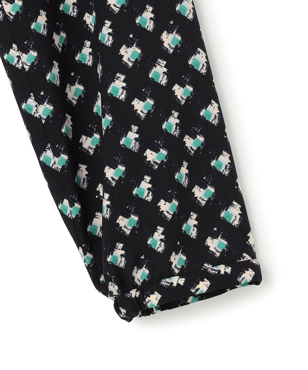 23区 モダンアートプリント ワンピース 