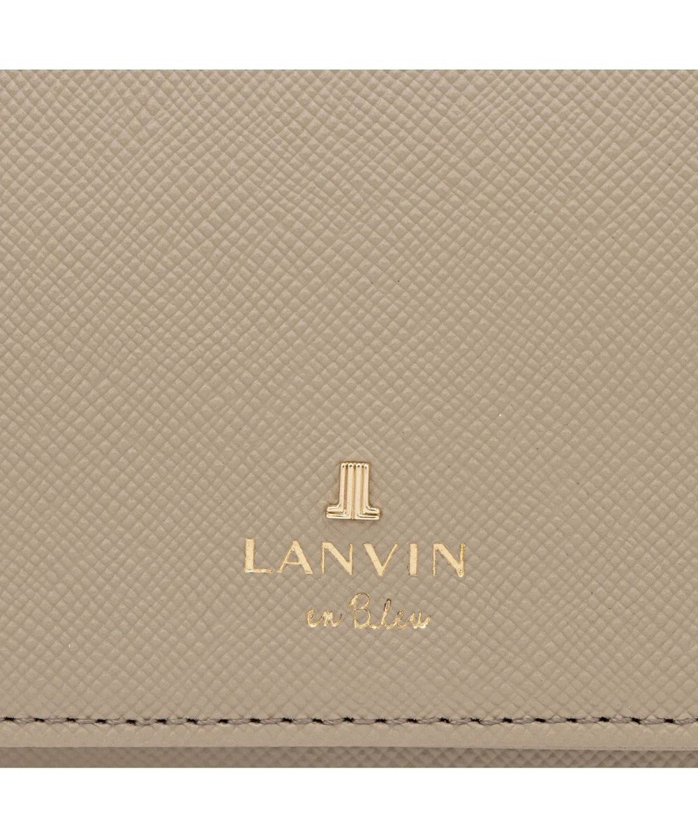 LANVIN en Bleu リュクサンブールカラー 外ボックス二つ折り財布 