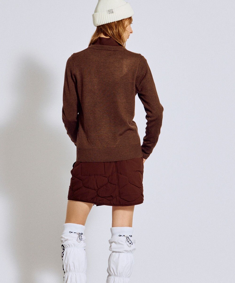 PW CIRCULUS 【WOMEN】Spark cat クルーネックニット ゴルフウェア レディース 