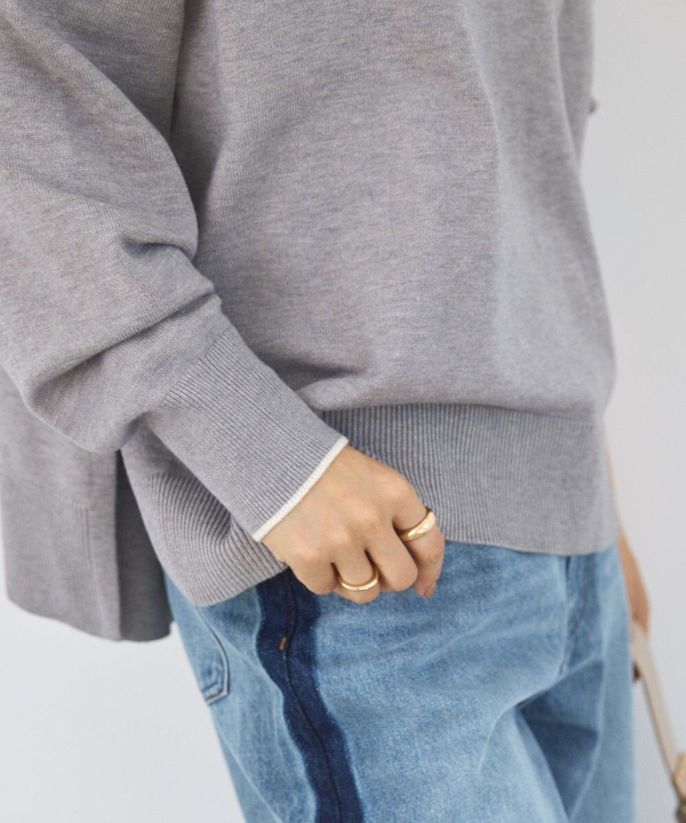 AMERICAN HOLIC バイパチクルーネックニットプルオーバー 