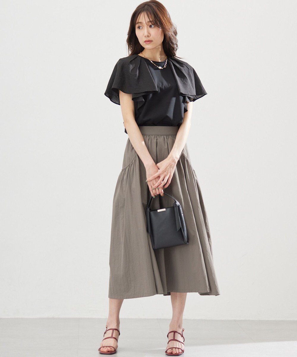 組曲 コットンポンチケープライク ブラウス 