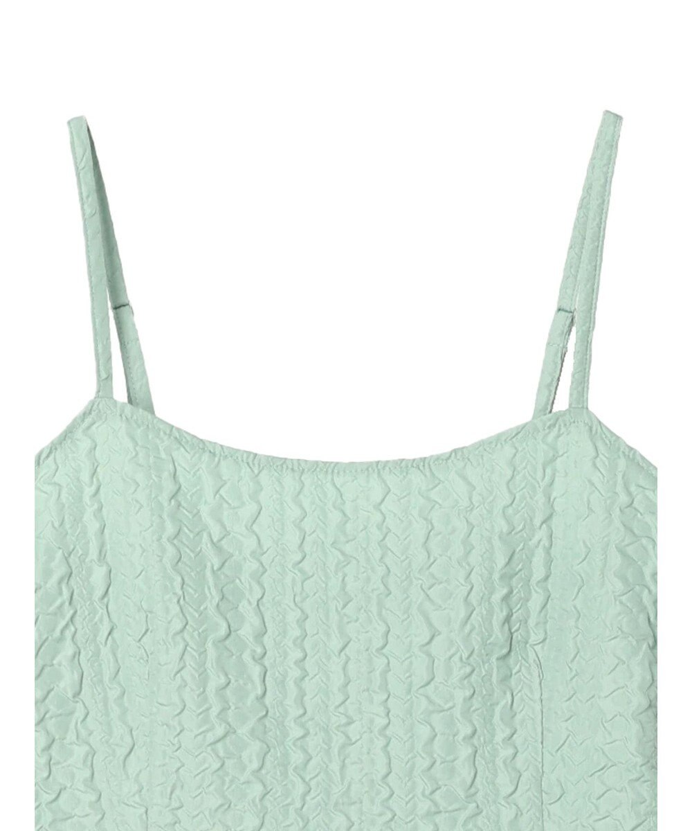 Green Parks ・ｎｏｖｅｍ９　フクレジャカードキャミワンピ 