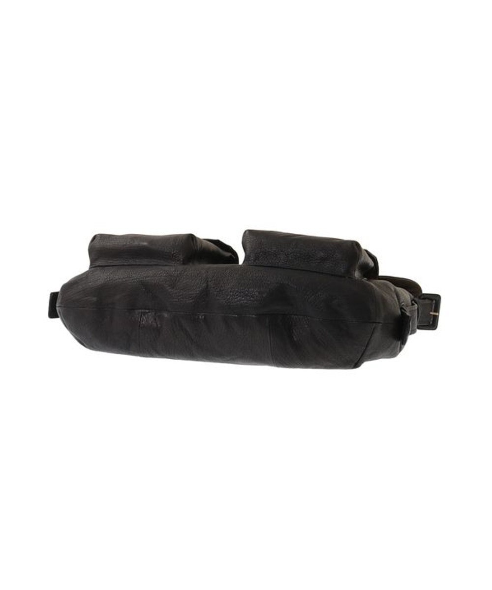 genten ゴートシュリンク かぶせ付ショルダーバッグ 