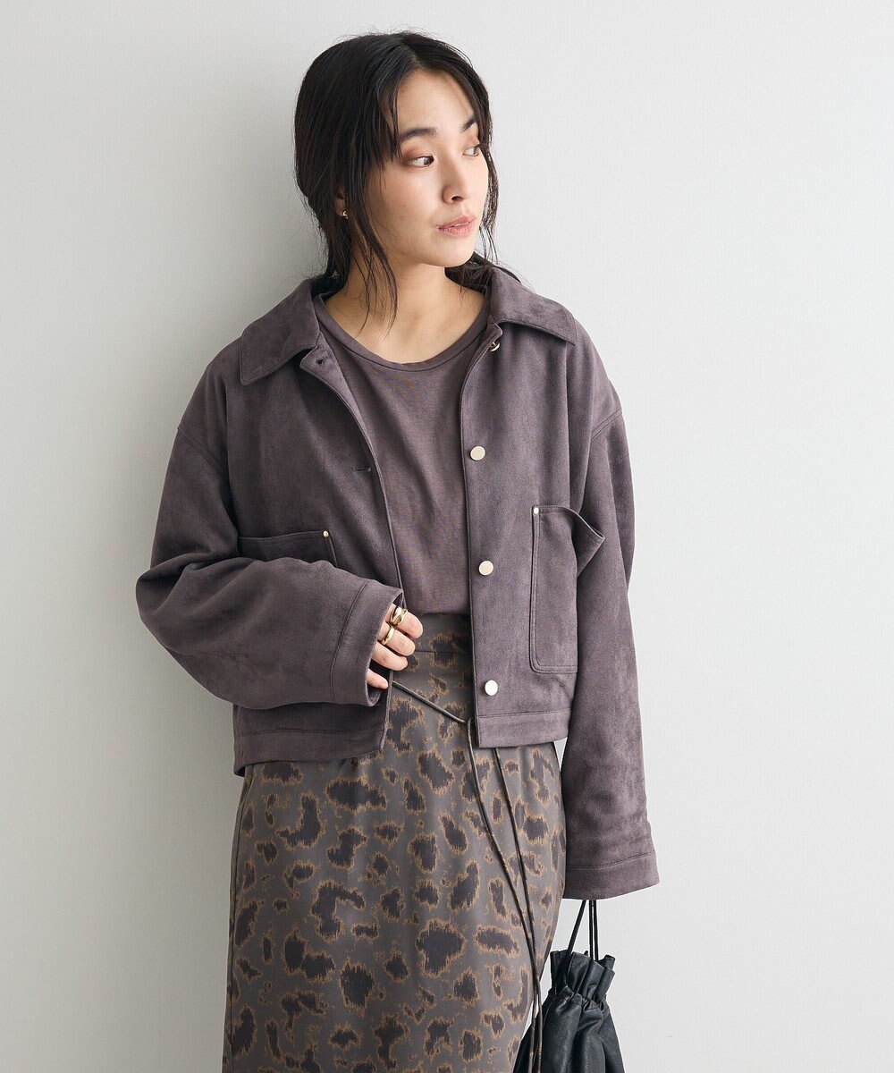 CRAFT STANDARD BOUTIQUE フェイクスエードブルゾン 