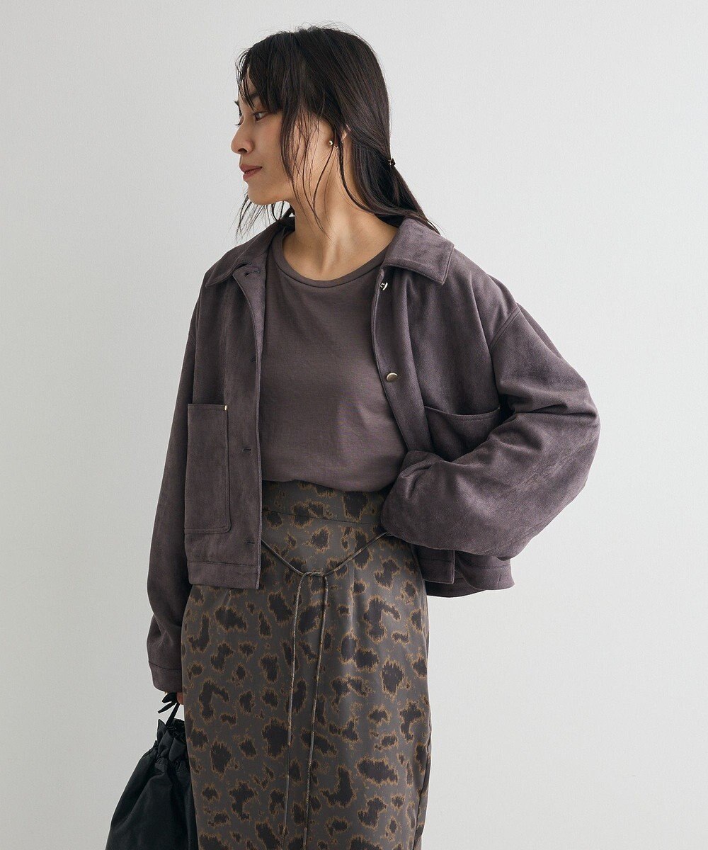 CRAFT STANDARD BOUTIQUE フェイクスエードブルゾン 