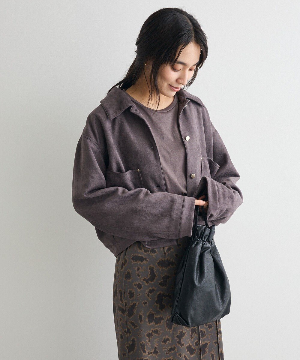 CRAFT STANDARD BOUTIQUE フェイクスエードブルゾン 