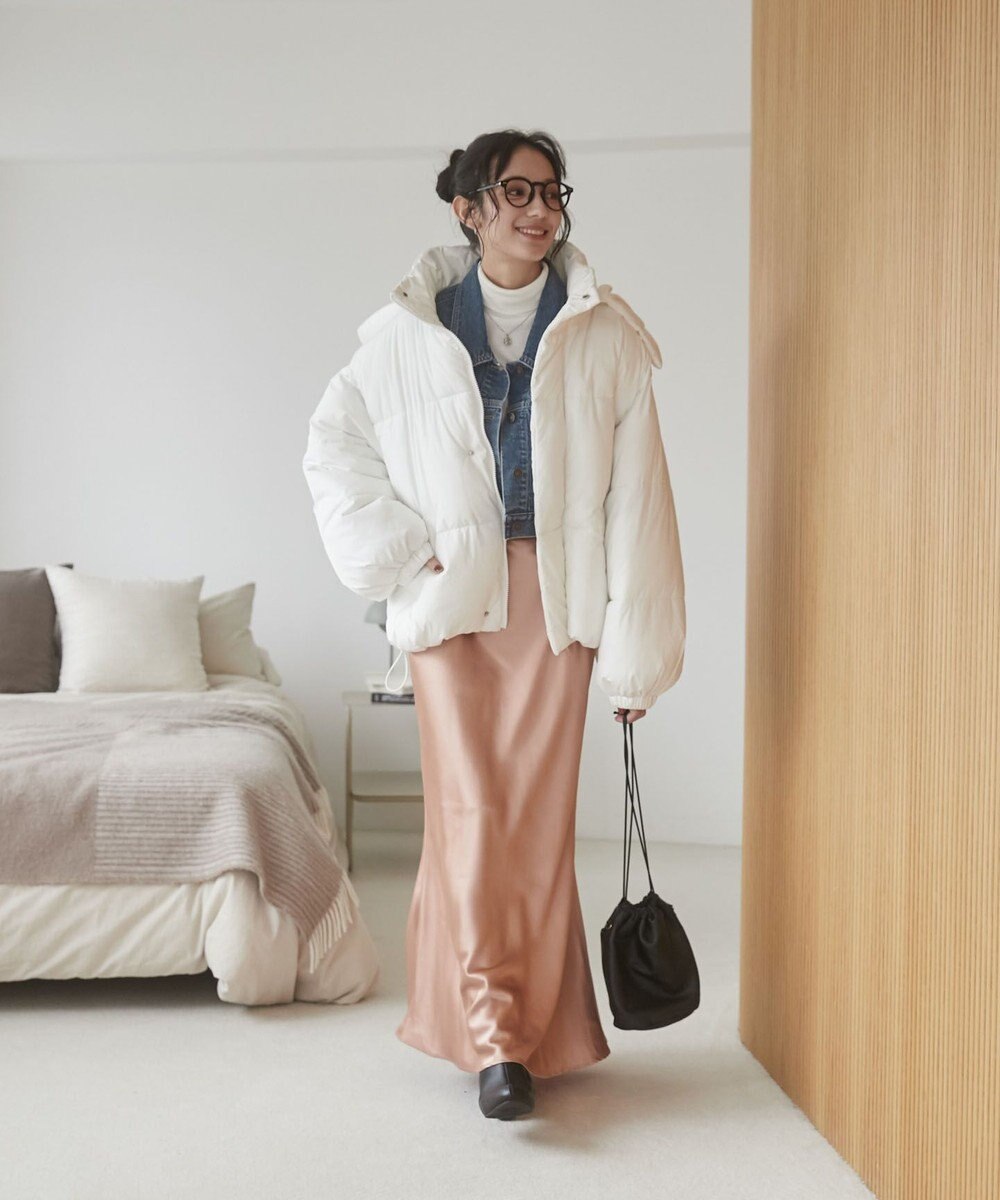 WEGO 【2WAYフード取り外し可能/あったかい】２WAYパディングブルゾン 