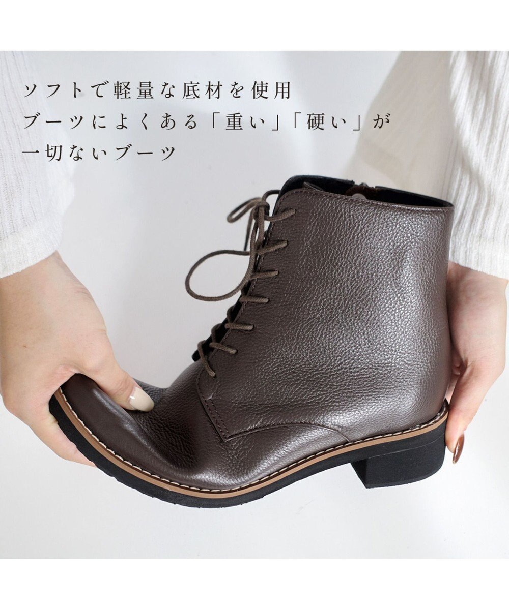 Pointer 本革レースアップブーツ 