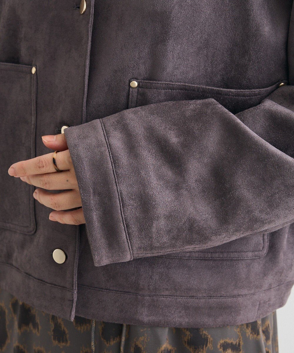 CRAFT STANDARD BOUTIQUE フェイクスエードブルゾン 