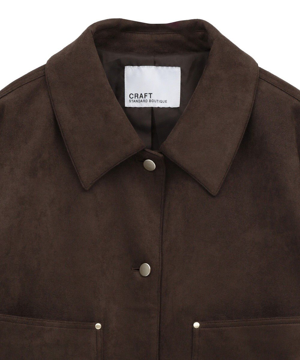CRAFT STANDARD BOUTIQUE フェイクスエードブルゾン 