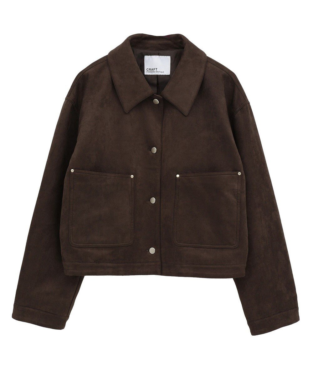 CRAFT STANDARD BOUTIQUE フェイクスエードブルゾン 